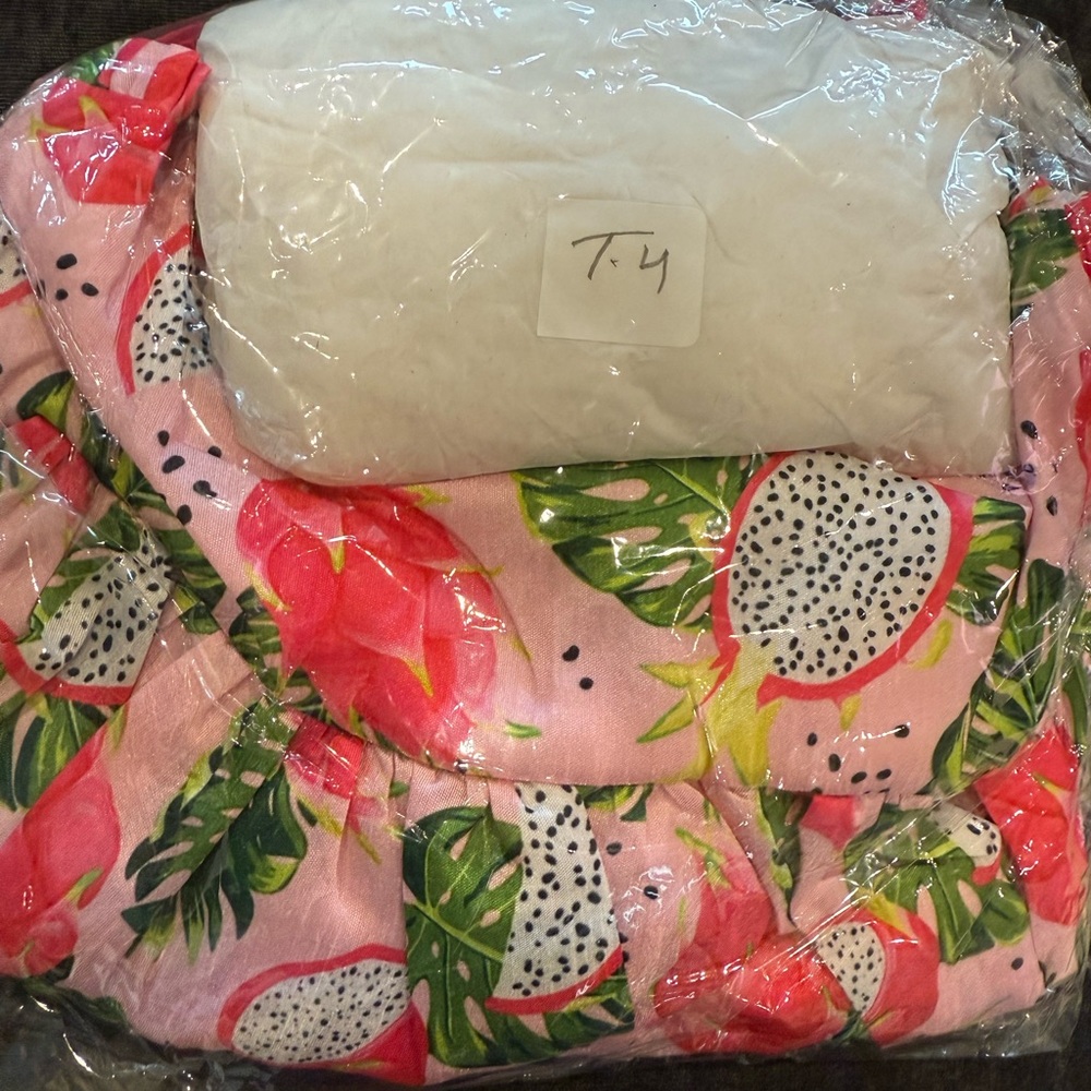 Oh Shana! NWT Tropical Summer Fruit Dress - Vacation Dress Toddler - Picture 3 of 3